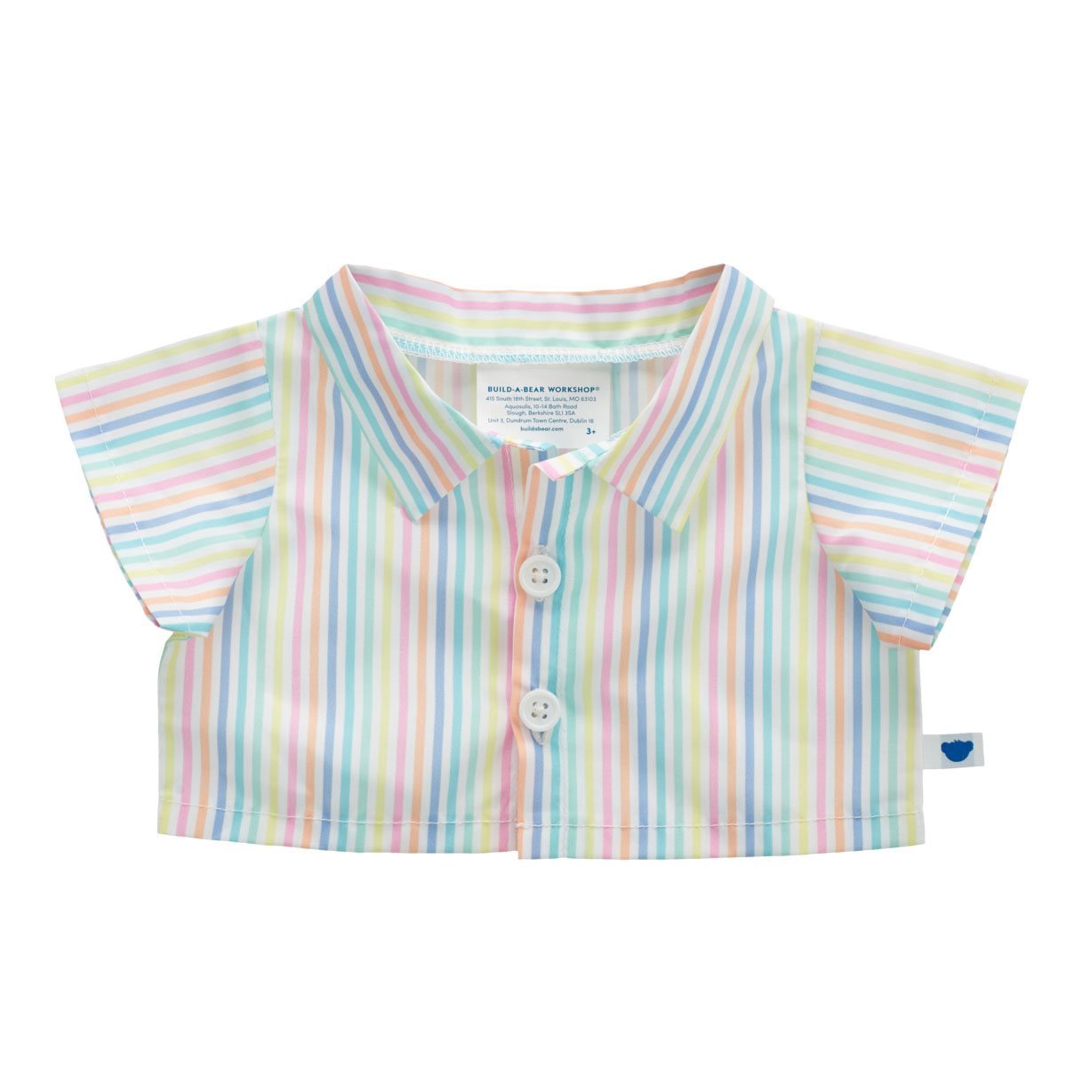 Camisa Lineas Pastel Build-A-Bear | Camisa | Accesorios